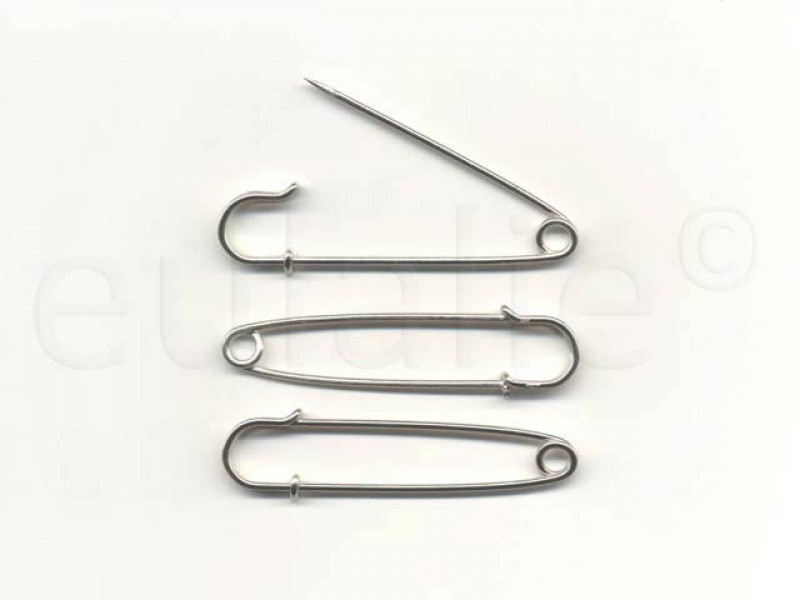 veiligheidsspelden Kiltspeld 7.5 cm zilver