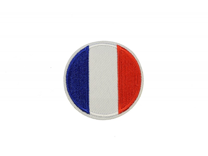 vlag Frankrijk rond 5 cm