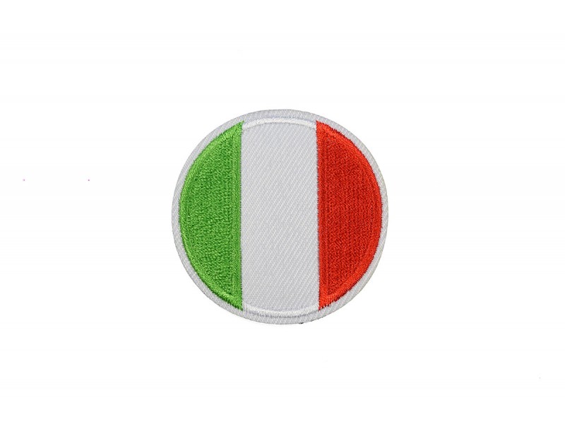 vlag Italie rond 5 cm