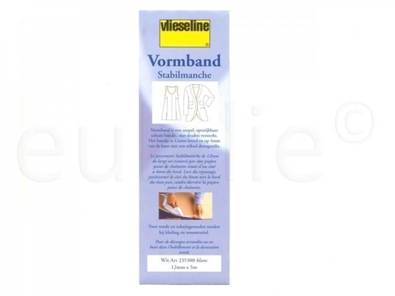 vlieseline vormband wit